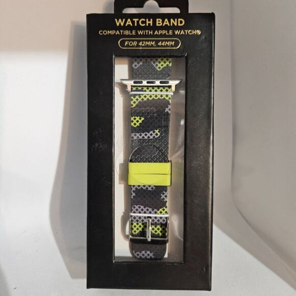 Men's‎ Apple Watch Rubber Band For 42mm, 44mm